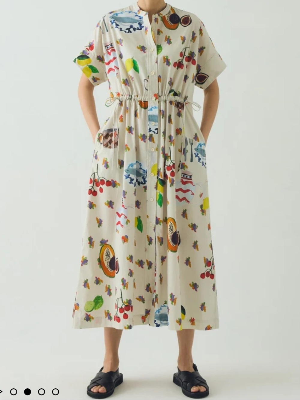 Toast printed shirt Dress